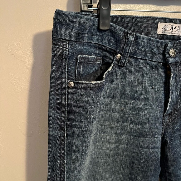 Deluxe Premium Denim Blue Jeans by Express - Picture 7 of 15